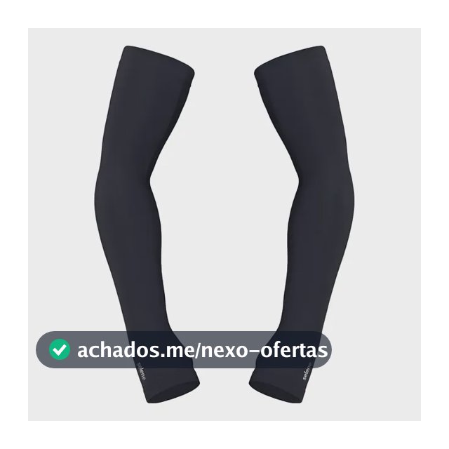 Manguito Selene Esportivo Uv50+ Unissex Cor Preto Tamanho G