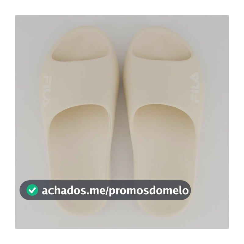 Chinelo Fila Drifter Foam Bege