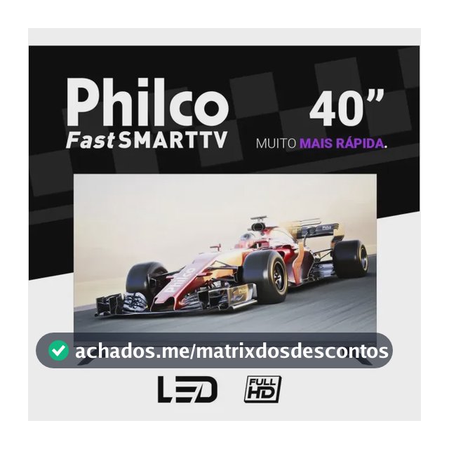 Smart Tv Philco 40 P40vik Led Roku Dolby Audio Wi-fi Hdmi Hdr Full Hd 110/220v