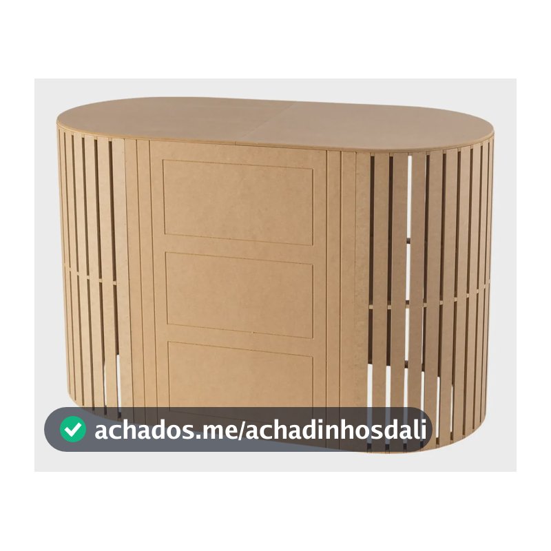 Mesa Oval Mdf Ripada Para Decoração De Festa