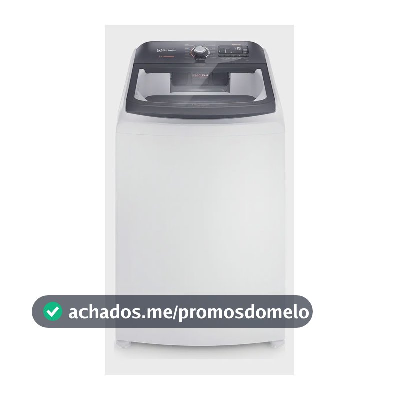 Máquina de Lavar 15kg Electrolux Premium Care com Cesto Inox, Jet&Clean e Time Control LEC15
