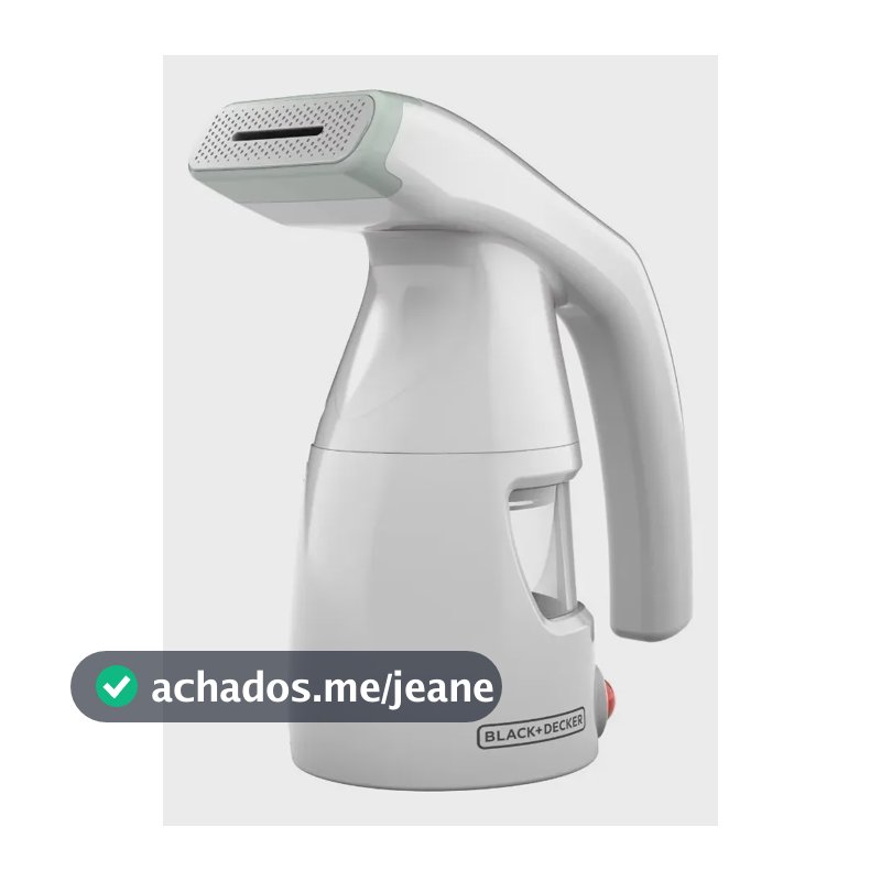 Ferro Vaporizador De Roupas Black+decker Hgs011f 900w Branco 127v