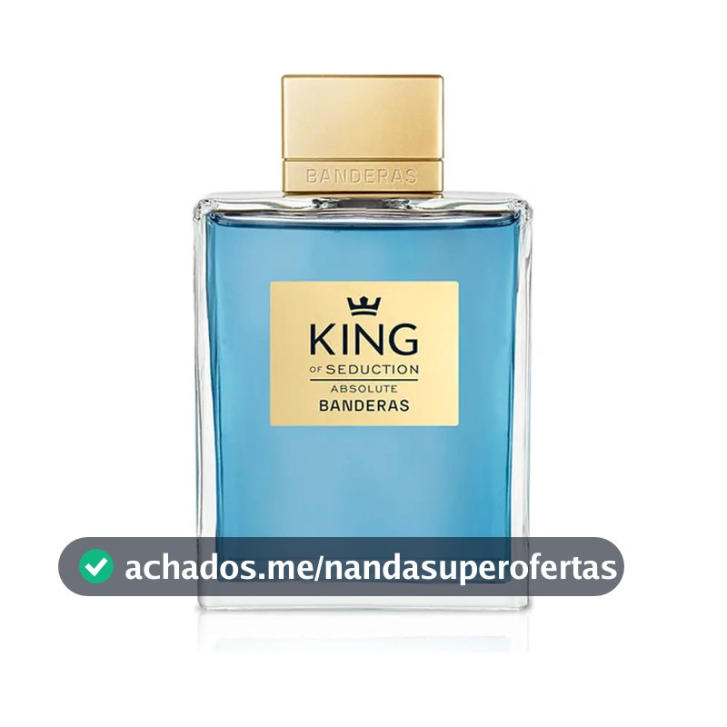 Perfume Banderas King of Seduction Absolute Eau de Toilette 200 ml Masculino
