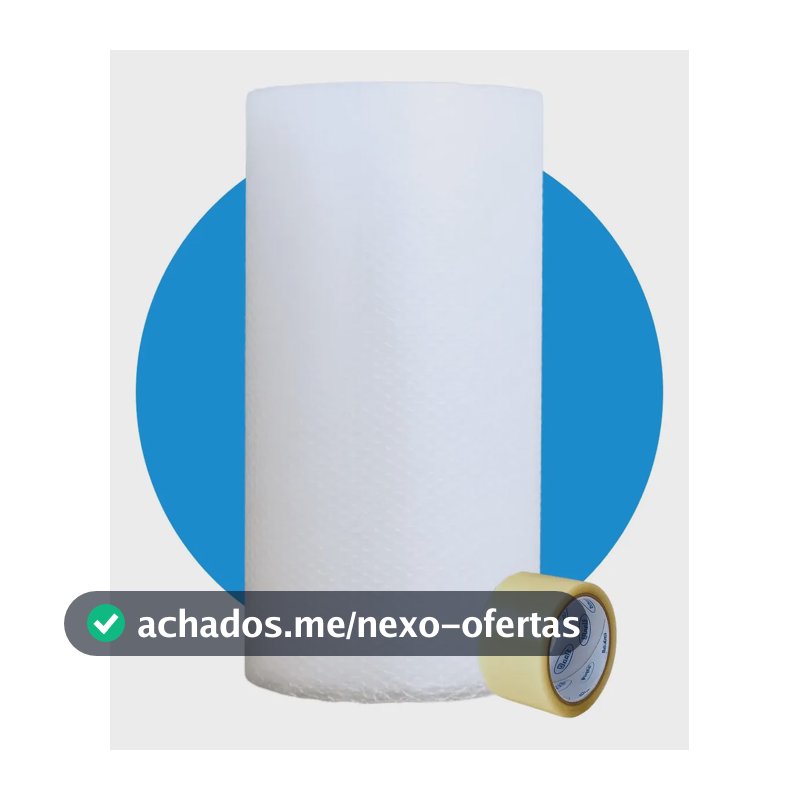 Plástico Bolha Bobina 60x50 Embalagem Proteção Next Order Transparente