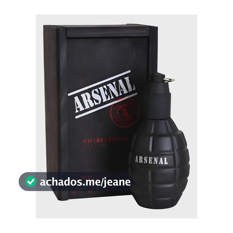 Gilles Cantuel Arsenal Black Eau De Parfum ( Edp ) 100ml | Original + Amostra