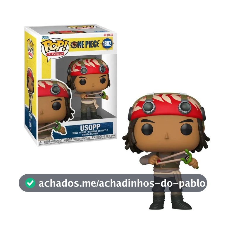 Boneco Funko Pop! One Piece Live Action - Usopp