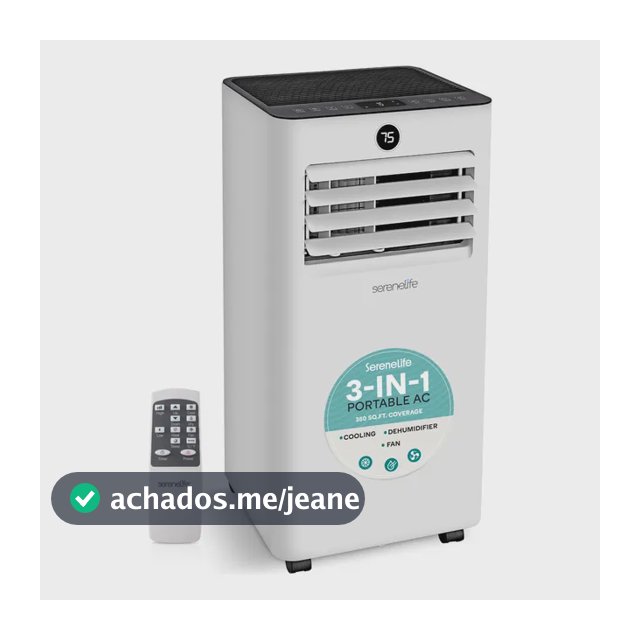 Aire Acondicionado Portatil Serenelife Slpac81