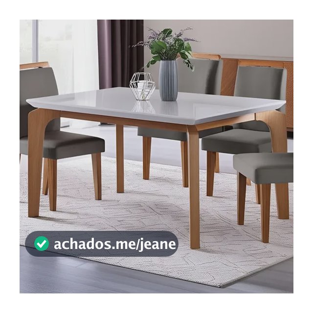 Conjunto Mesa Liz 120cm Em Mdf 4 Cadeiras Athenas Moderna Cor Vel. Grafite Off White Imbuia Desenho Do Tecido Das Cadeiras Liso