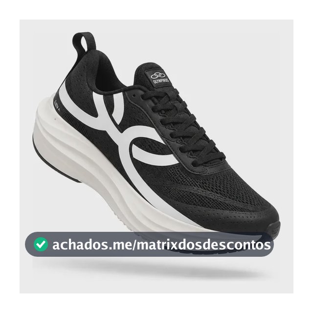 Tênis Olympikus Feminino Masculino Academia Caminhada Novo Preto.branco Speedzone Dunky Kayano Pegasus Cloud Racer Nimbus Novablast Sb Campus Samba 37 Br