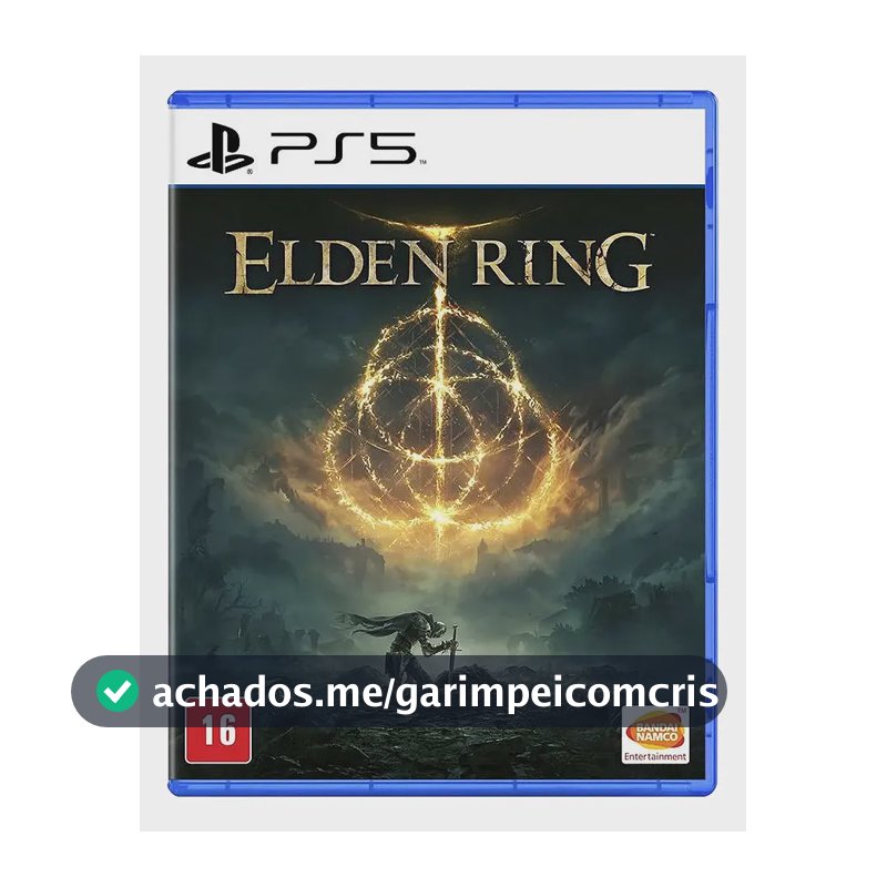 Jogo Elden Ring Standard Edition - PlayStation 5 (Físico)