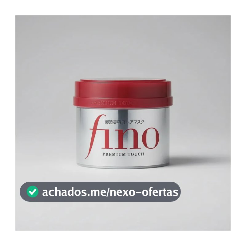 Máscara Fino Premium Touch Shiseido 230g Hidratação Japonesa