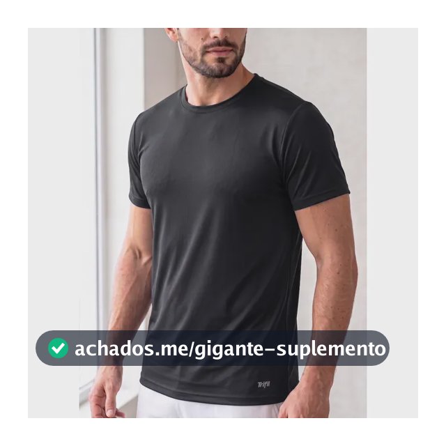 Camiseta Masculina Poliamida Academia Corrida Trifil By Lupo
