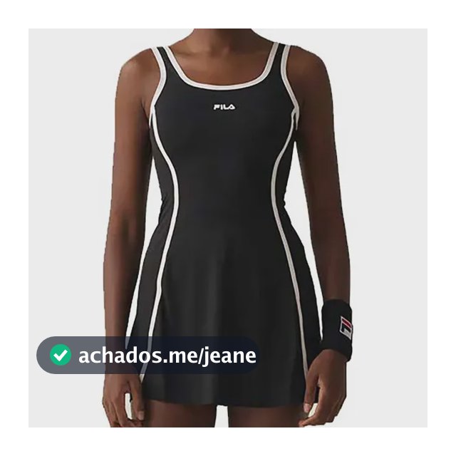 Vestido Fila Slim Tennis Sports Club Feminino