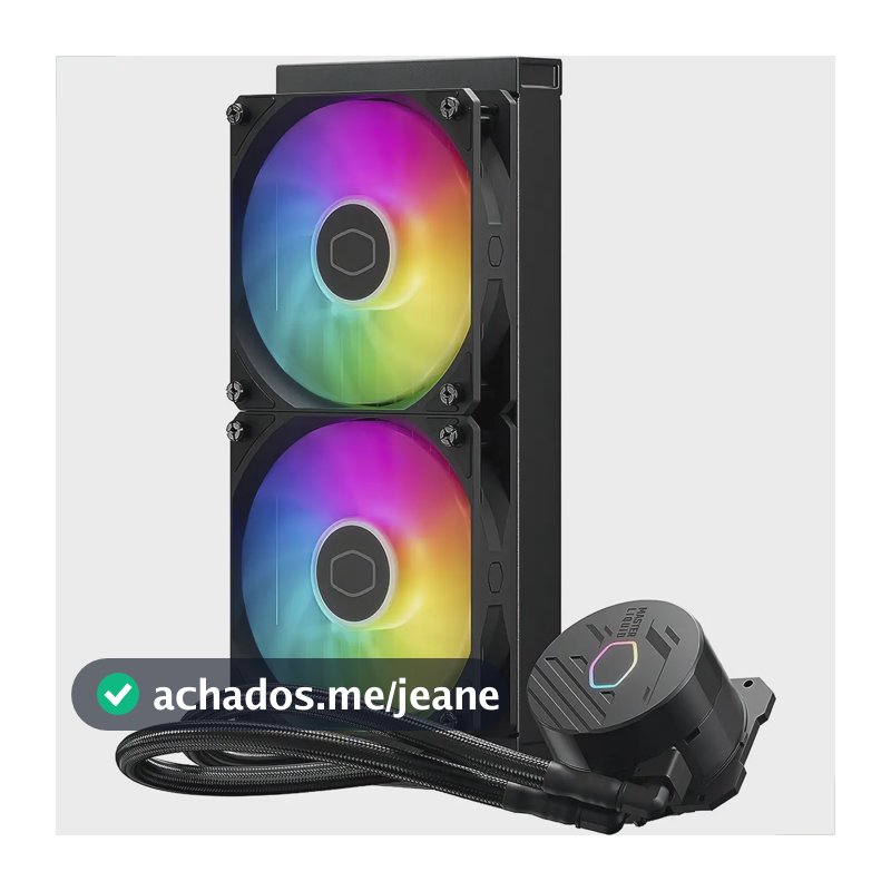 Water Cooler 240mm Masterliquid 240l Core Spectrum Preto Argb Cooler Master