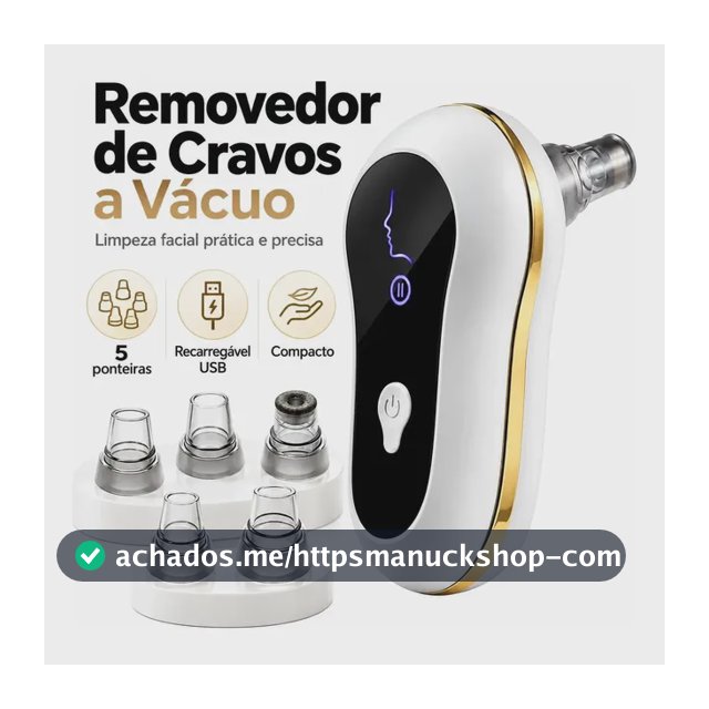 Removedor De Cravos Elétrico Recarregável 3 Níveis Usb 3.7v