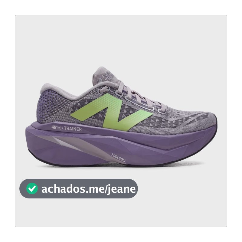 Tênis New Balance Fuelcell Supercomp Trainer V3 Feminino Violeta-escuro 36