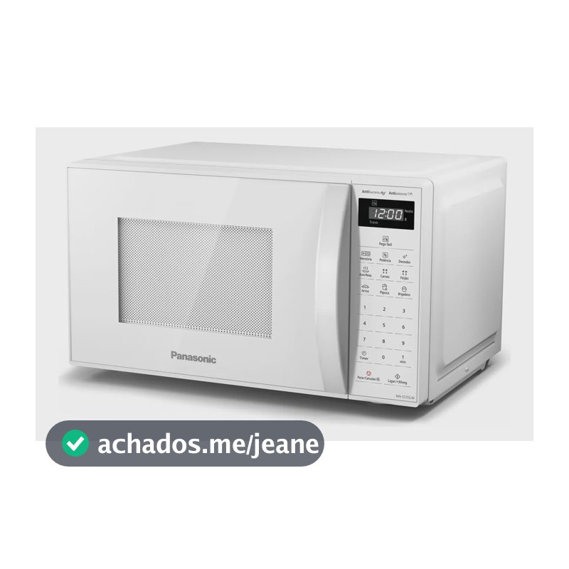 Micro-ondas Panasonic 21 Litros Branco - NN-ST25lWRU