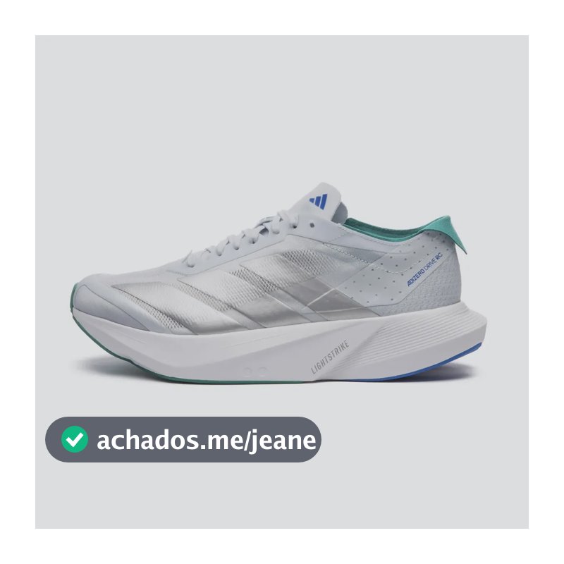 Tênis Masculino Adizero Drive Rc M adidas Azul Liso 41 Br