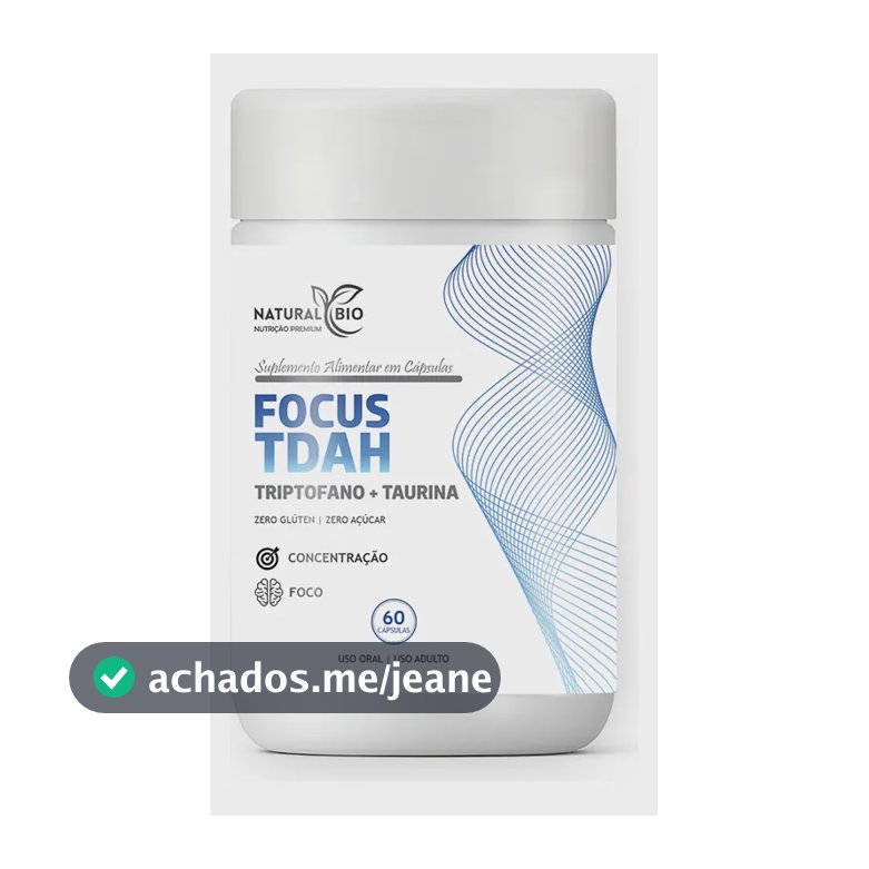 Focus Premium Cápsulas L-teanina, Tirosina E Taurina