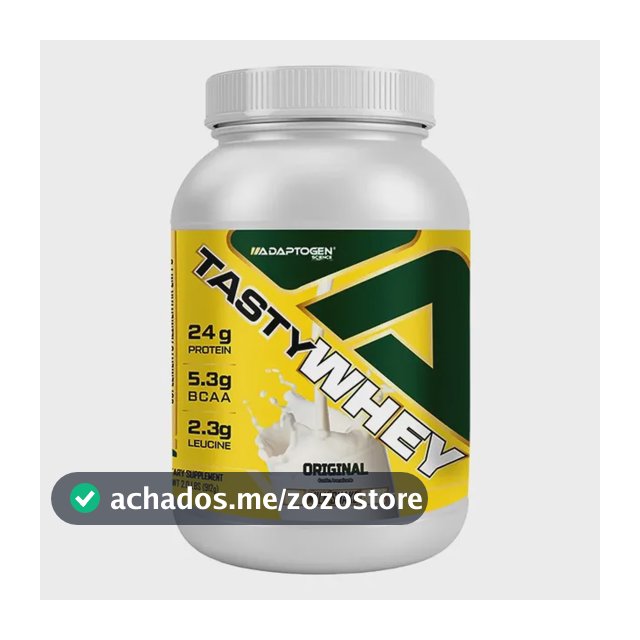 Proteína Adaptogen Science Tasty Whey Gourmet em pó Sem sabor x 900g