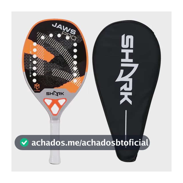 Raquete De Beach Tennis Shark Jaws Pro Michele Cappelletti