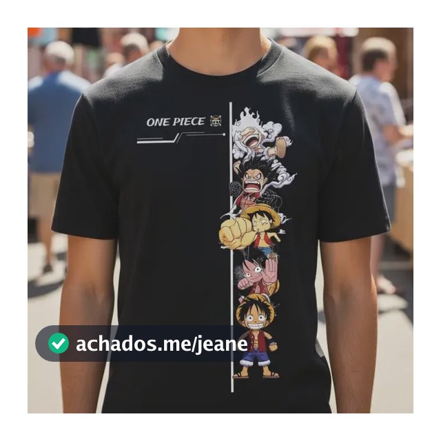 Camiseta/ Blusa Anime One Piece/ Camiseta One Piece