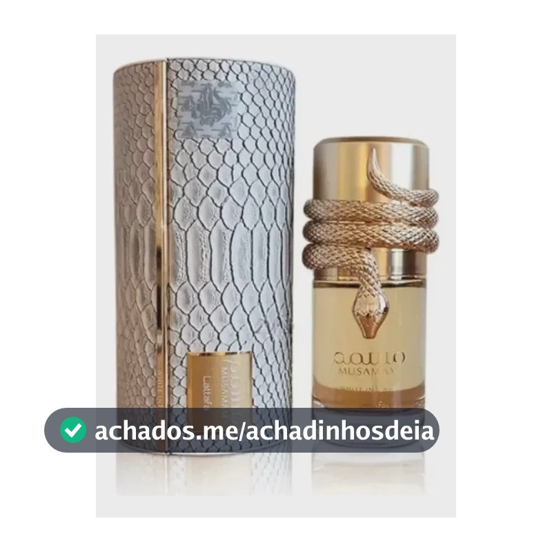 Lattafa Musamam White Intense Feminino 100ml Eau De Parfum Original