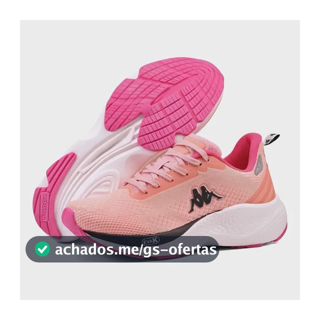 Tênis Kappa Pulse Unissex Academia Caminhada
