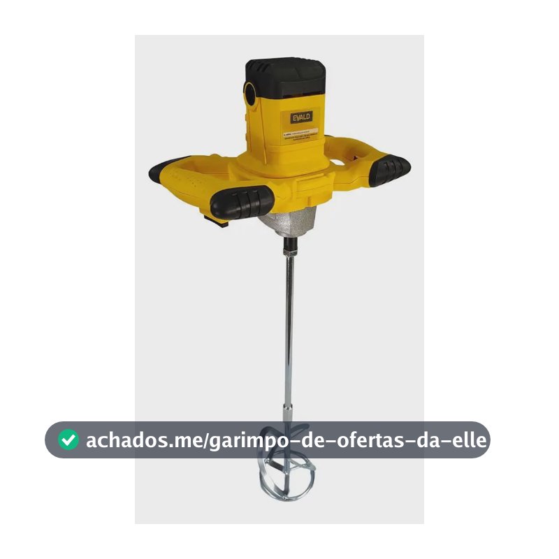 Misturador De Argamassa E Tinta 1200w Evma-1200 Evald