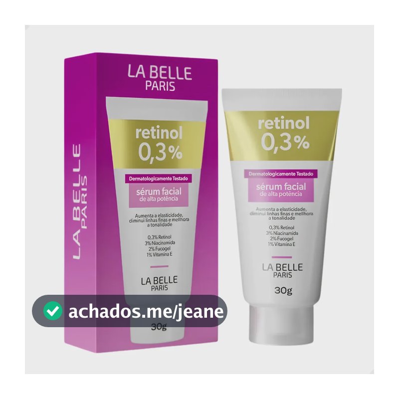 Serum Facial Retinol 0,3% La Belle Paris 30g