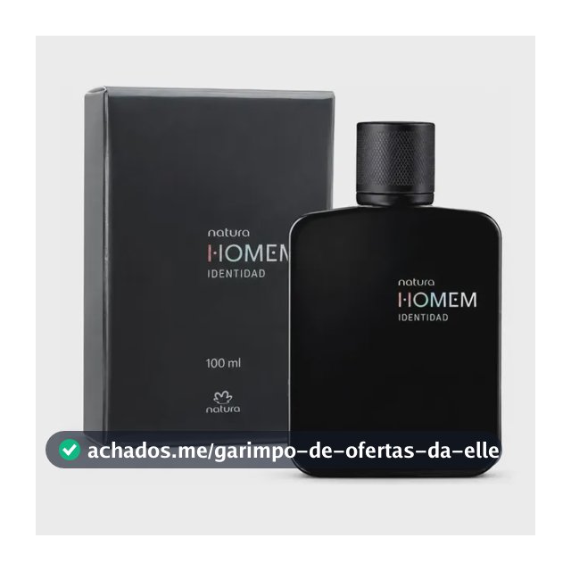 Deo Parfum Natura Homem Identidad 100ml