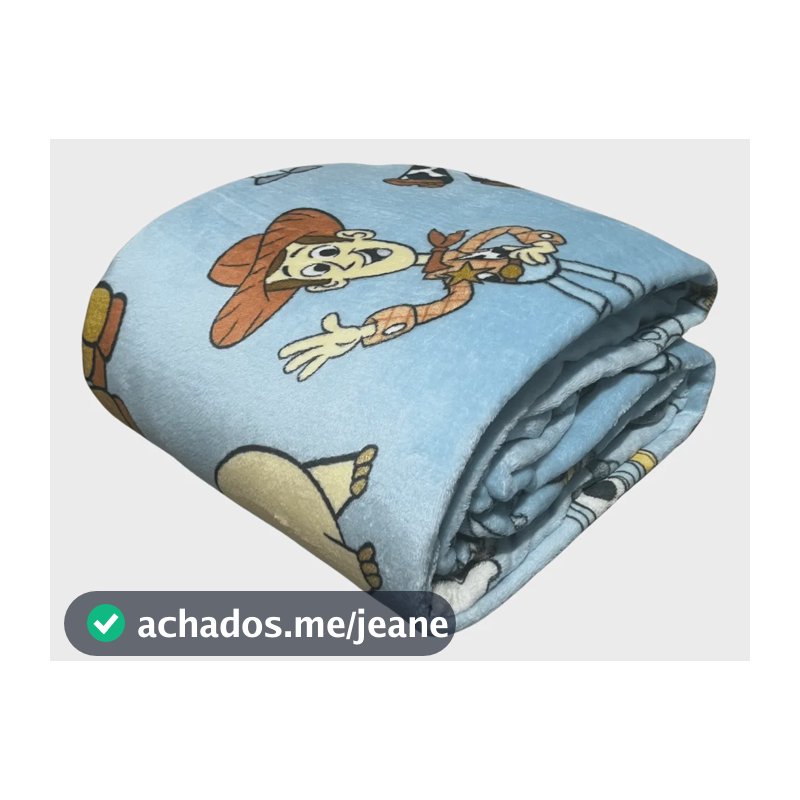 Manta Solteiro E Casal Cobertor Flannel 180g Disney Original 650 G Toy Story Friends Solteiro
