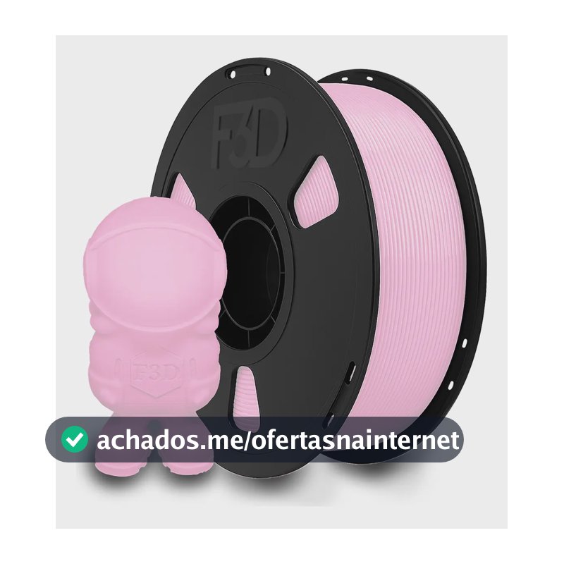 Filamento Pla Premium 1kg Rosa Claro Speed Impressora 3d