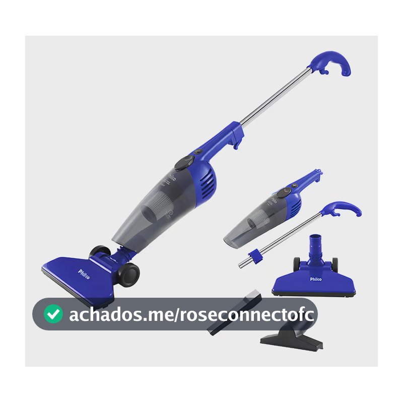 Aspirador Vertical Philco Rapid Turbo PH1100AZ 1L Azul
