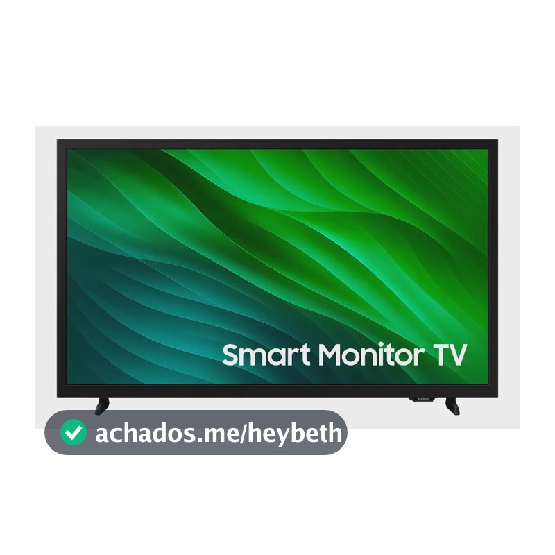 Smart Tv Samsung 32'' Hd Tizen Hdr Wi-fi Hdmi Monitor Bivolt Preta Preto