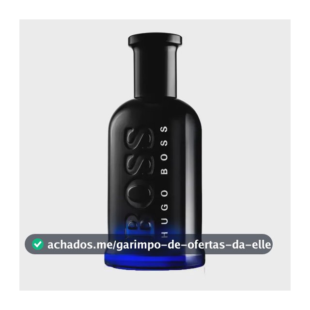 Perfume Hugo Boss Bottled Night Masculino Eau De Toilette 100Ml