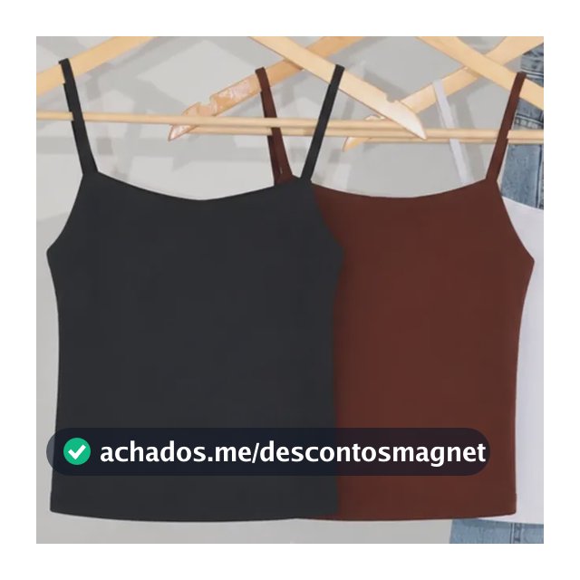 Kit 3 Regatinhas Femininas Suplex Forro Duplo Básica Casual