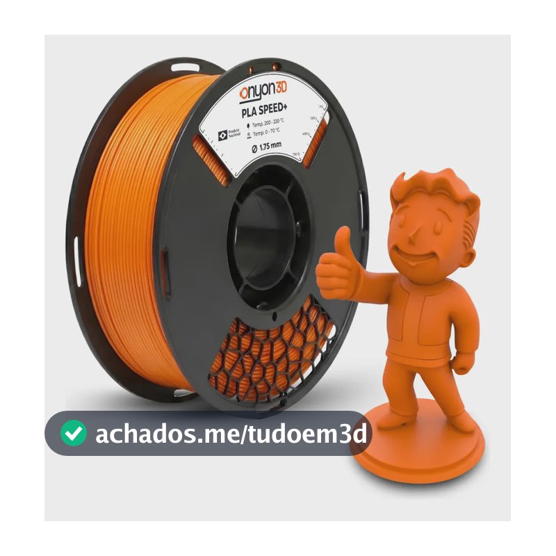 Filamento Pla Plus 1kg Impressão 3d Nacional - Cores Cor Laranja