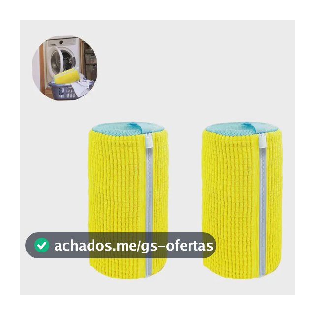 Kit 2 Saco Para Lavar Sapatos Na Máquina De Lavar Prático Kit 2 Aleatoria