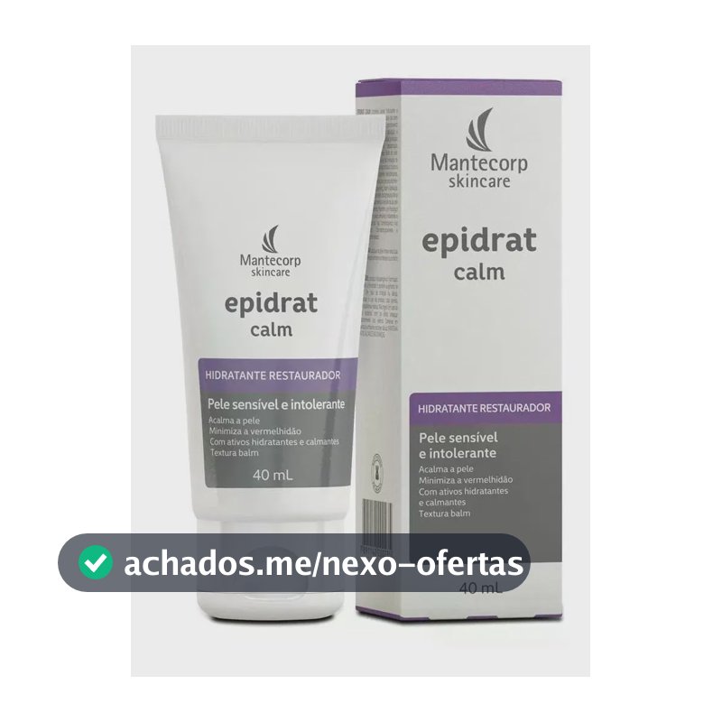 Mantecorp Hidratante Facial Epidrat Calm Restaurador - 40g