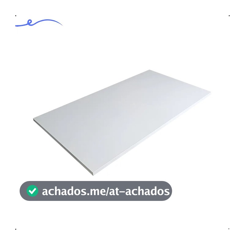 Prateleira MDF 80x45 Branco Casa Decoração