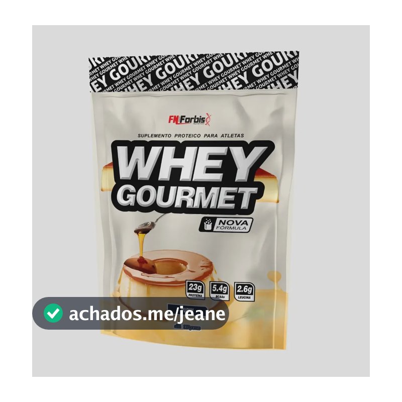 Whey Gourmet 907gr - Fn Forbis () Sabor Pudim