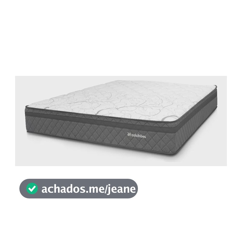 Colchão Casal Ortopédico Espuma D45 138x188x24cm BF Colchões