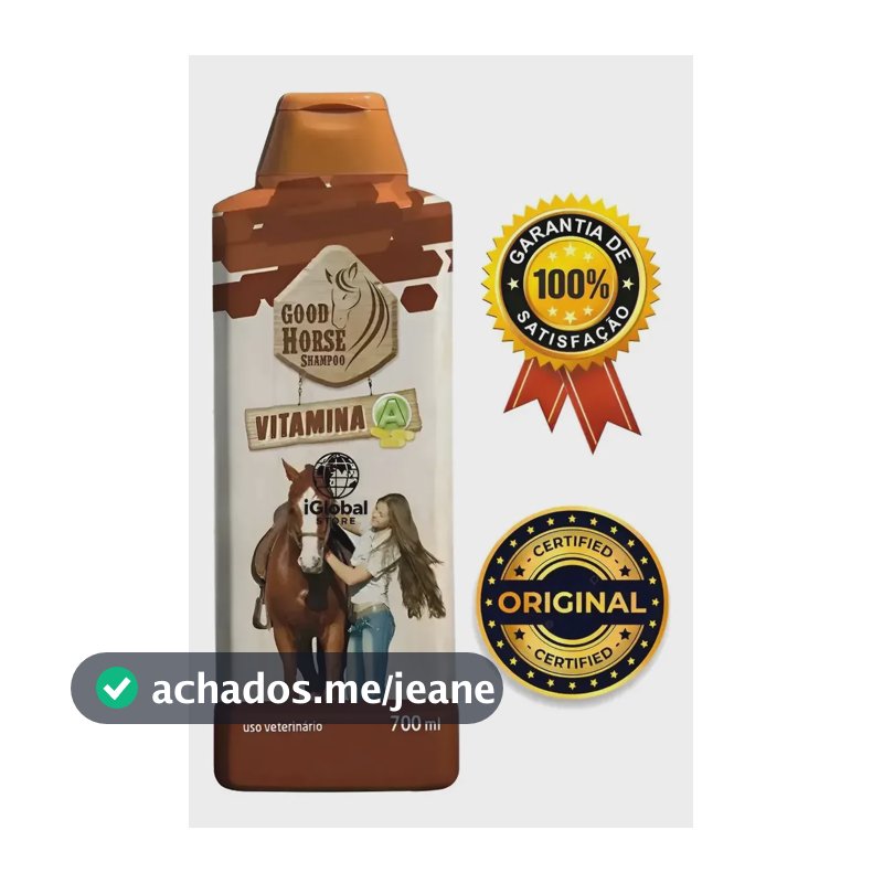 Good Horse Shampoo vitamina A 700ML - profissional