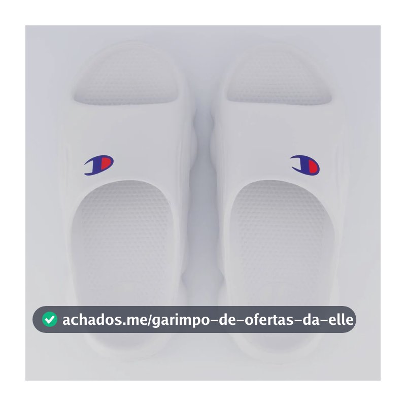 Chinelo Champion Nuvem Spheric Ii Classic Branco