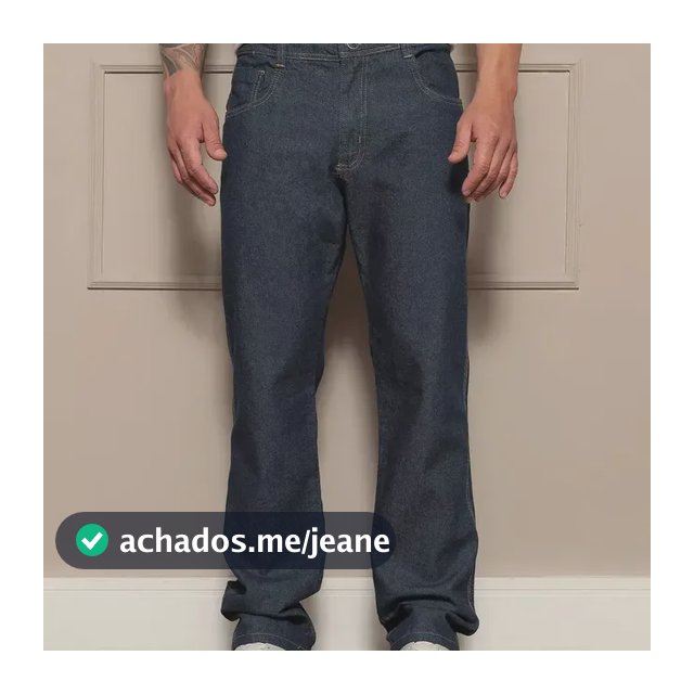 Calça Masculina Jeans Tradicional Reforçado Premium