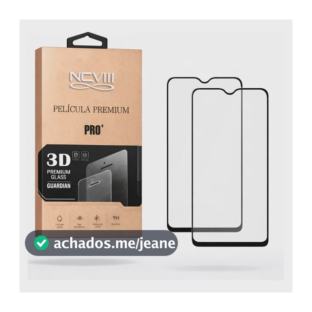 Em Dobro Película Vidro 3d Compatível A03 A13 A23 A03s Core