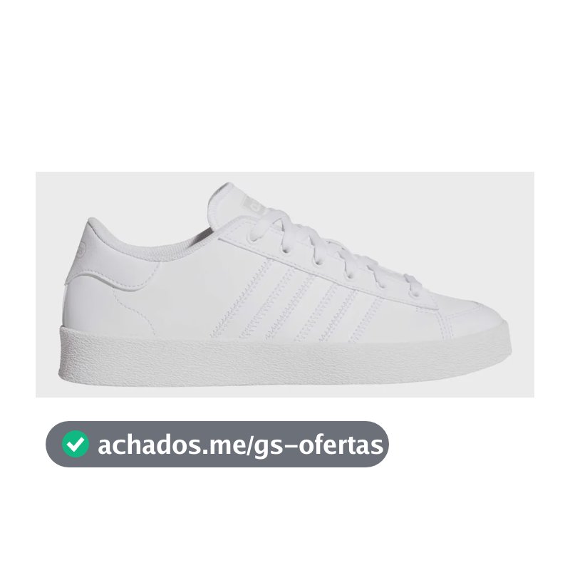 Tênis Masculino E Feminino Jump Hook adidas Branco Liso 35 Br