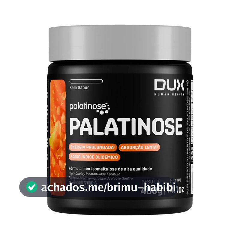 Suplemento em pó Dux human health Carboidratos Palatinose Sem sabor x 400g