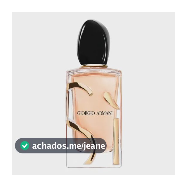 Perfume Giorgio Armani SÍ Feminino EAU De Parfum 100ml